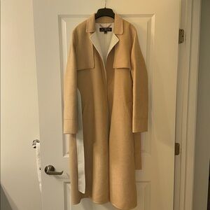 J. Crew Harriet Trench in Double Faced Blend